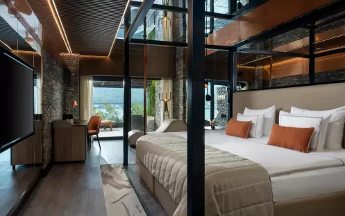 LUJO BODRUM - INDIGO CLUBBER TERRACE ROOM ROOM VIEW